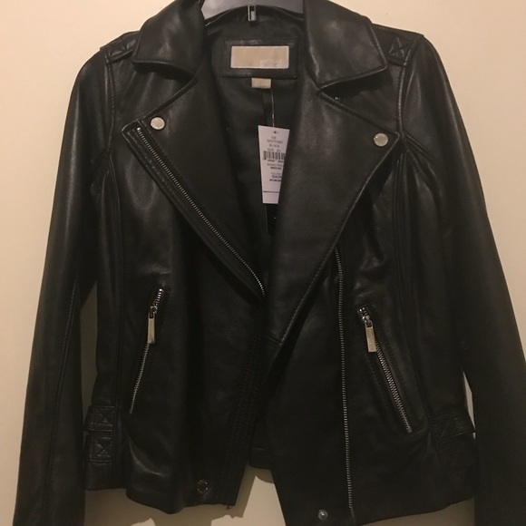 Michael Kors Jackets & Blazers - Leather Jacket Michael kors new